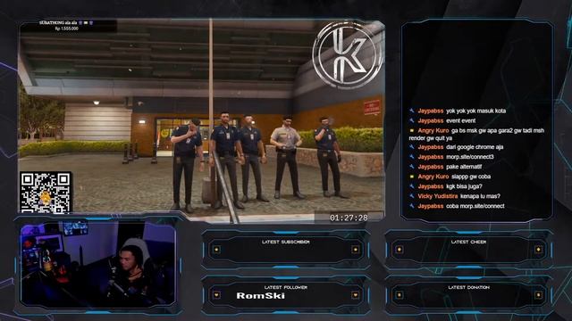 Rabu malam! #MORP Roleplay Police смотреть онлайн