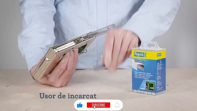Capsator tacker Rapid PRO R34E, ajustare forta capsare in 3 trepte, capse смотреть онлайн