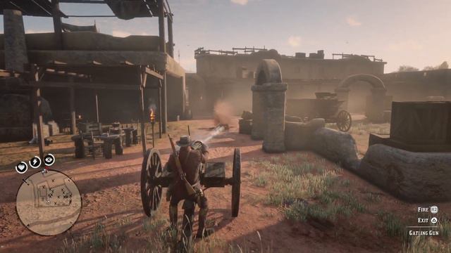 Found a Gatling gun. смотреть онлайн