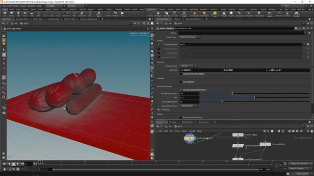 New in Houdini 18.5 Pt. 5: Scatter & Align Plus Attribute From Pieces SOPs - The New Workflow смотреть онлайн