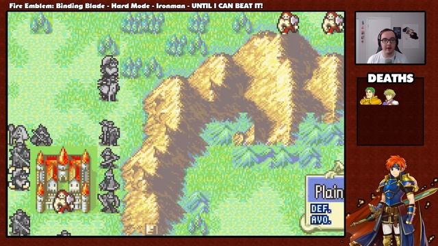 Fire Emblem: Binding Blade - Hard Mode - Iron Man - Streams Until I Git Gud Enough to Beat It! - 2 смотреть онлайн