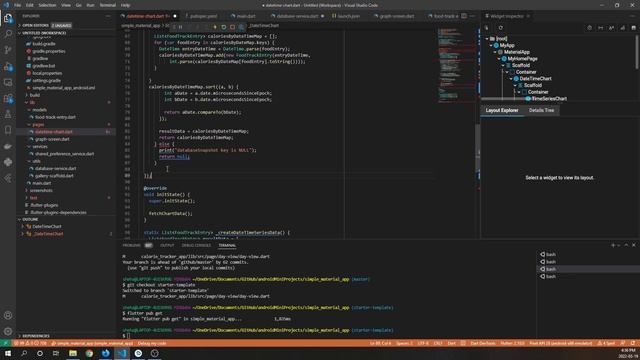 How to make Time Series Charts in Flutter | charts_flutter, Flutter tutorial смотреть онлайн
