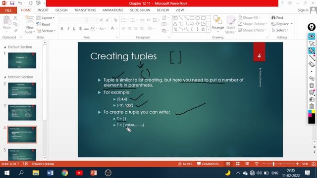 CLASS 11 | CHAPTER 12 | TUPLES | INTRODUCTION смотреть онлайн