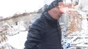 Монтаж вальмовой кровли. Модульная металлочерепица.