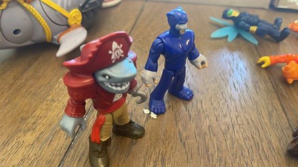 Doom guy vs furry gang