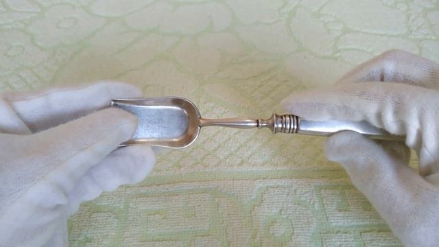 Царская серебро. 84 проба. Лопатка для икры !!! смотреть онлайн