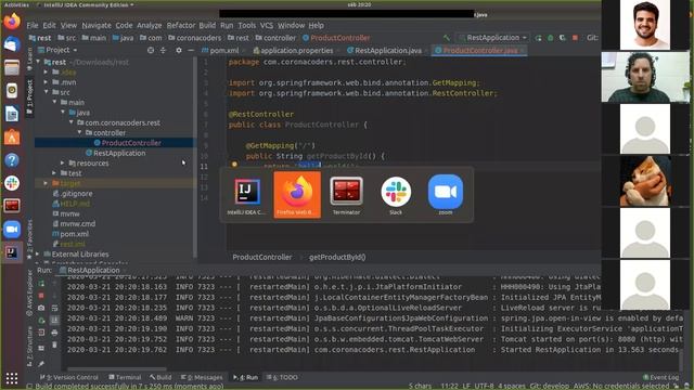 CoronaConf 2020 ?? Introducción a Java Spring Boot + API con Adel Zarrouk (21/03/2020) смотреть онлайн
