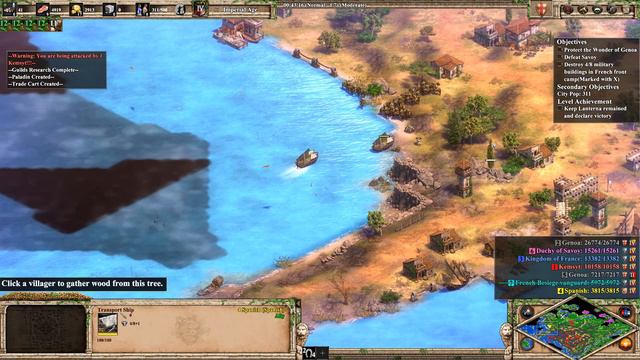 Age of Empires 2 DE - Republic of Genoa Campaign, Mission 9: The Last Prosperous Glow смотреть онлайн