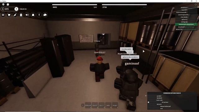 SCP Roleplay | Leading A Raid! | (Easy) Roblox SCP RP!