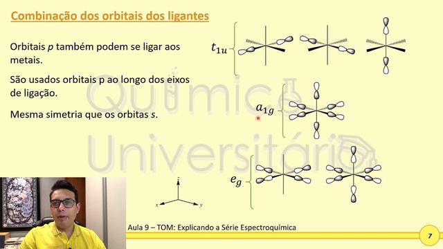 Ligações em Complexos - Aula 9: TOM em complexos - Diagramas de complexos octaédricos смотреть онлайн