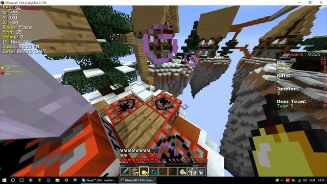 Skywars Kit Vorstellung | Sniper Kit | Skywars auf Bizzi.TV | JOIN NOW смотреть онлайн