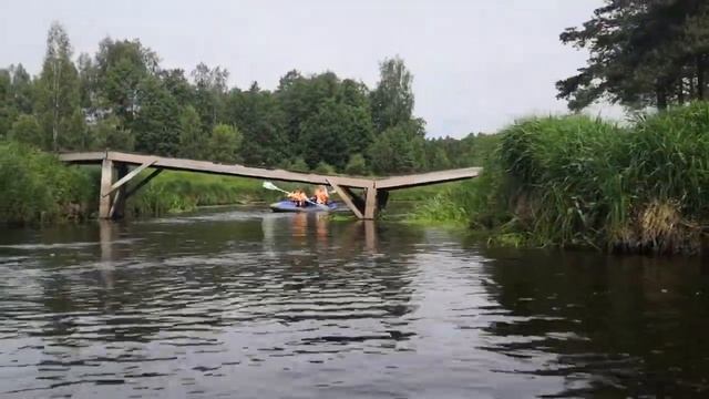 СПЛАВ НА БАЙДАРКАХ ПО РЕКЕ НЕРСКАЯ С БАНЕЙ НА БЕРЕГУ И АВТОСОПРОВОЖДЕНИЕМ (автор Виталий Москвин) смотреть онлайн