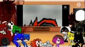 fandoms react to Fliqpy vs Hank