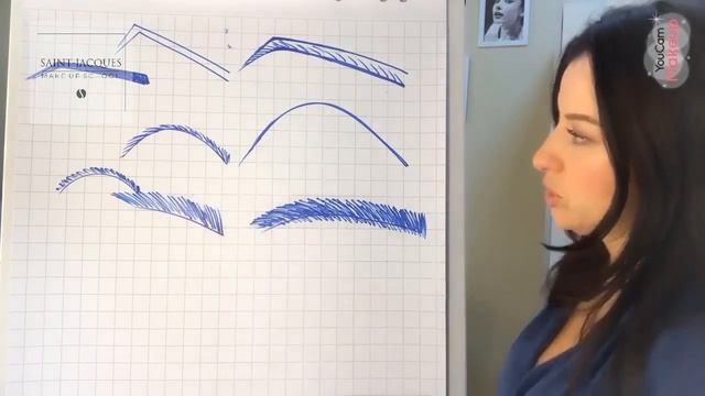 Архитектура бровей. Прямая и треугольная формы бровей смотреть онлайн