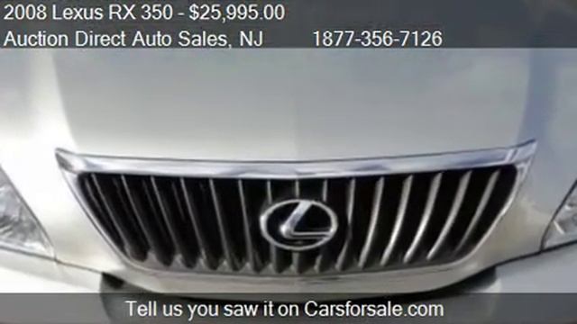 2008 Lexus RX 350 350 - for sale in Jersey City, NJ 07307 смотреть онлайн