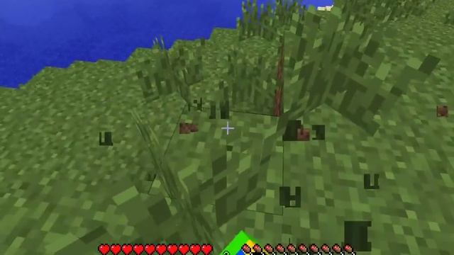 Maincraft день 2.# 2Туториал.Ферма V 0.1 + железо=Выживание. смотреть онлайн