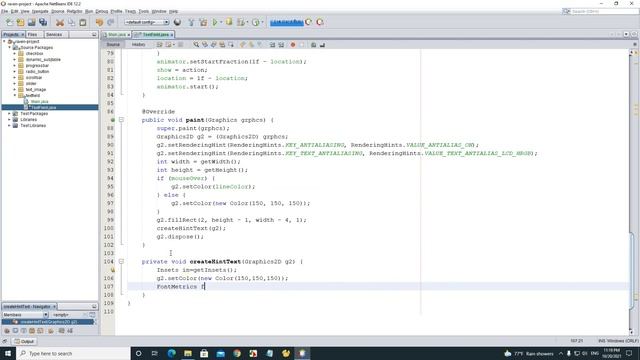 Java Swing - Custom Material TextField and PasswordField смотреть онлайн