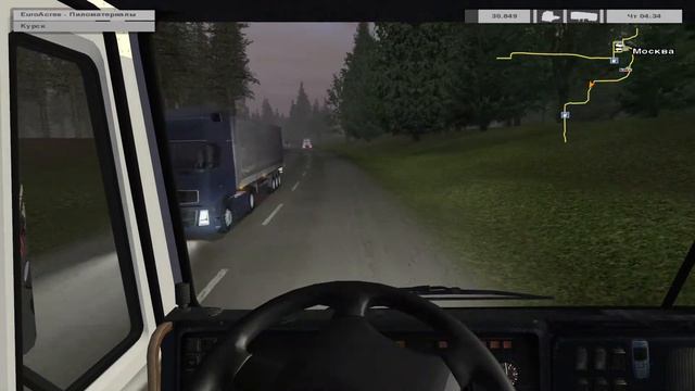 Прохождение мода ПОСТ СССР! Eurotruck Simulator 2008