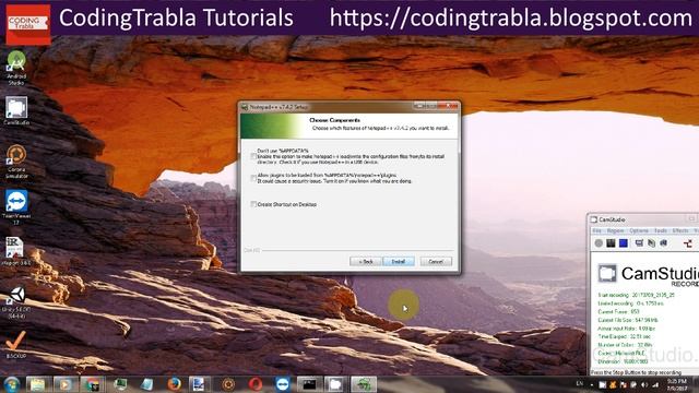 Install Notepad++ plus plus 7.4.2 - opensource source code editor on Windows 7 byAO смотреть онлайн