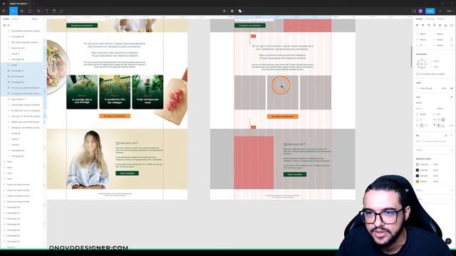 Como fazer Landing Pages para Lançamentos no Figma | O Novo Designer смотреть онлайн