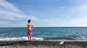 Ялта ??? Купание в море ?♀️???07-02-2024