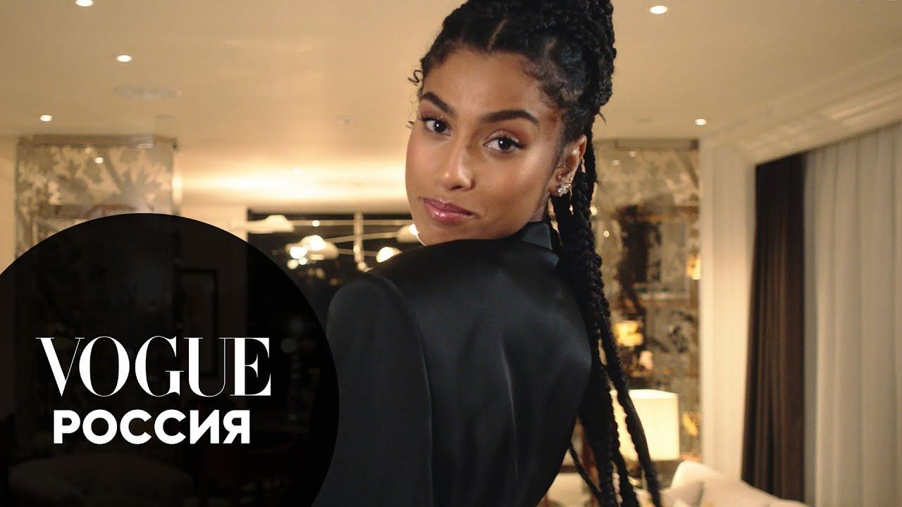 Иман Хаммам готовится к The Fashion Awards 2019 в Лондоне смотреть онлайн