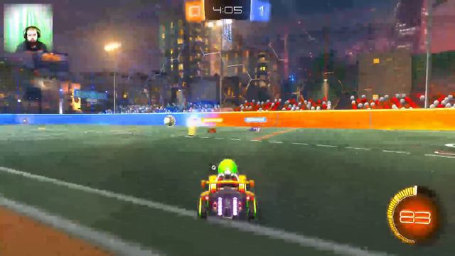 Месси против Роналду в игре Rocket League с вебкой | Игра с подписчиками | Выбиваем платину | PS5 смотреть онлайн