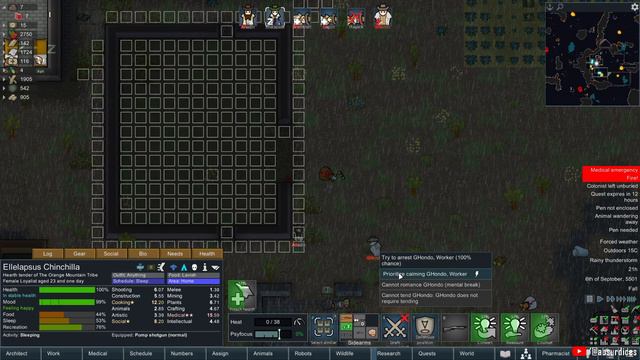 Rimworld: Half Moon Hill - Episode 19: A Rude Raid
