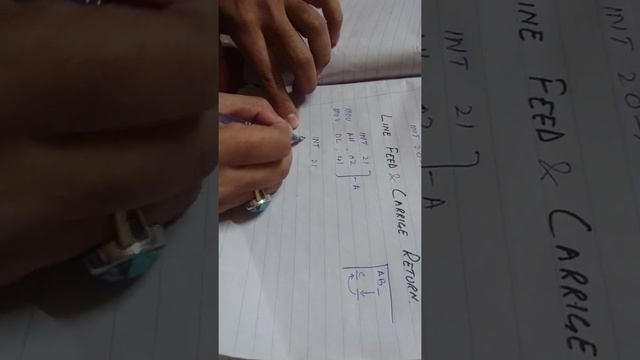 How to learn Assembly Language, line feed &carriage return in Urdu, hindi смотреть онлайн