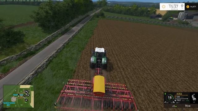Let's Play Farming Simulator 2015 Thornton Farm Ep 5 Seeding Field 15 смотреть онлайн