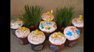 Easter  Новые идеи как украсить кулич на Пасху