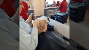 Короткий каскад. Стрижка