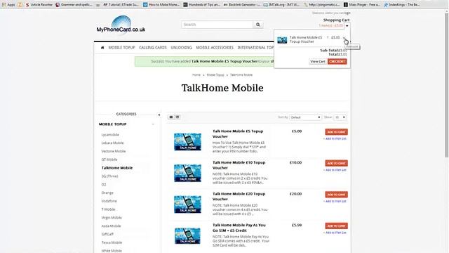 Learn How to Buy £5 TalkHome Mobile Top Up Voucher Online смотреть онлайн