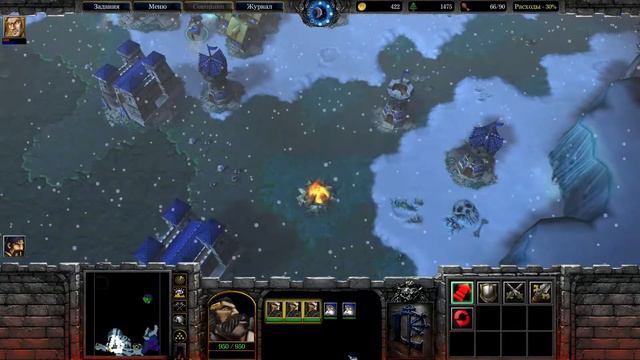 Прохождение Warcraft 3 RoC на высокой сложности - Часть 5. Падение Лордерона. Главы 8-9. смотреть онлайн