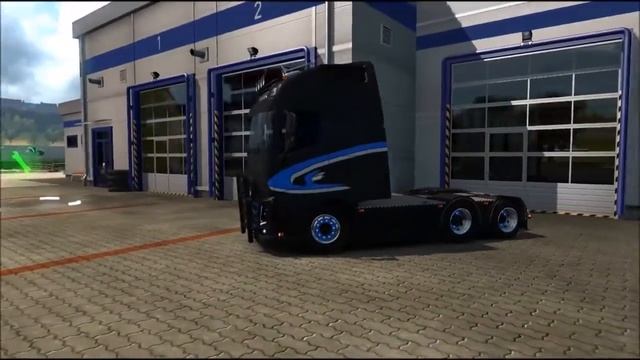 Volvo FH16 Trans With Trailer - Euro Truck Simulator 2 Mod Showcase | 1.23 смотреть онлайн