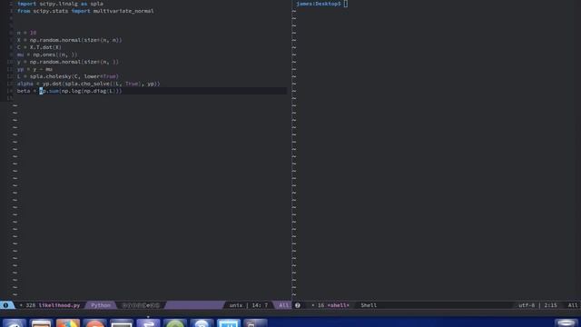 How to compute the Log-Likelihood of a Multivariate Normal смотреть онлайн