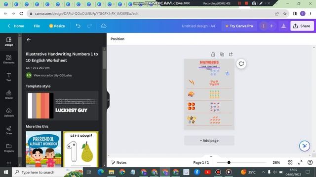 How to create Worksheet on canva смотреть онлайн
