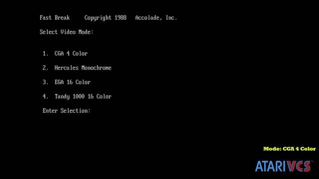Fast Break (MS-DOS) - The new Atari VCS - Mockduck Plays Games смотреть онлайн