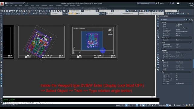 AutoCAD How To Rotate Viewports with Easy Methods! смотреть онлайн