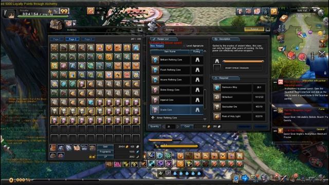Aura Kingdom - Refining Oracle Core смотреть онлайн