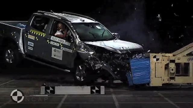 Isuzu D Max Crash Test смотреть онлайн