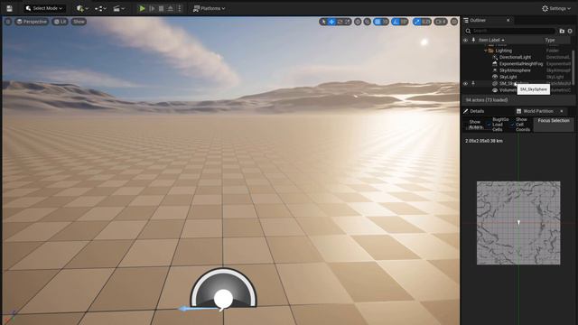 Static scene lighting control - Unreal Engine (UE5) смотреть онлайн