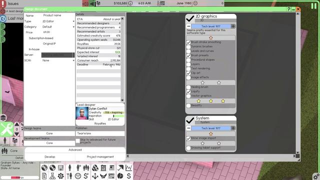 Starting a NEW Software Development Company in 1980! — Software Inc: Beta 1 смотреть онлайн