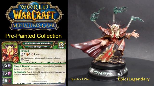 World of Warcraft Miniatures Game, Prince Kael'thas Sunstrider, Epic смотреть онлайн