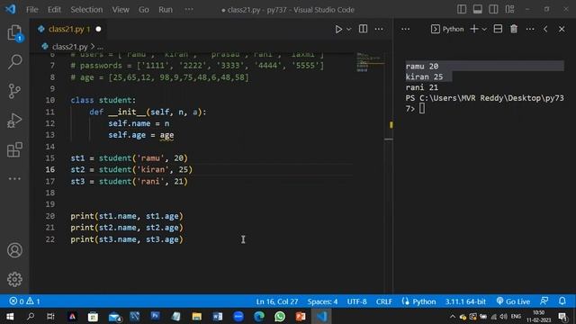 Python Tutorial 21/30: Object Oriented Programming Part1 смотреть онлайн