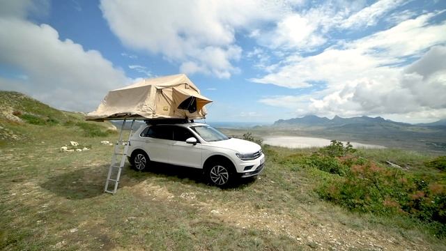 Лето внутри лета. Часть первая. Юг. // Путешествия на Volkswagen Tiguan с палаткой на крыше смотреть онлайн