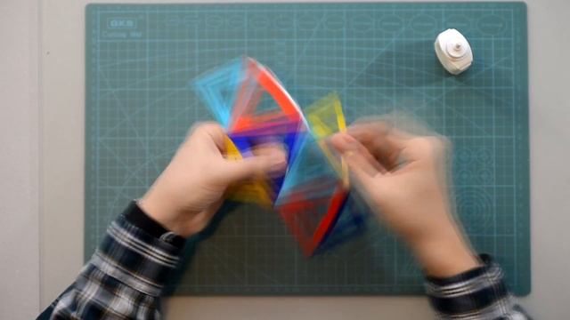 How to make octahedron, Как сделать октаэдр смотреть онлайн