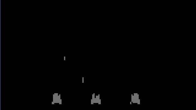 Atari 2600's Space Invaders - Game 9 - Invisible Invaders смотреть онлайн