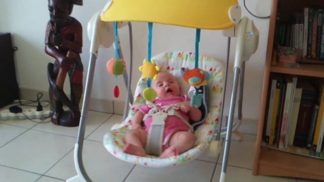 Balancelle chicco super pouvoir sur bébé agité. смотреть онлайн