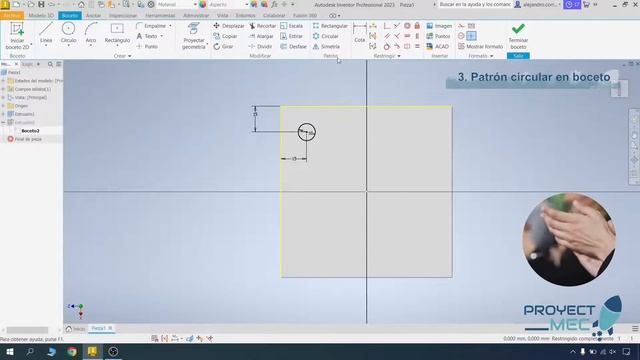 ? ¿Patrón o simetría en Inventor de 6 formas DIFERENTES? | Tutorial Autodesk INVENTOR 2023 Español смотреть онлайн